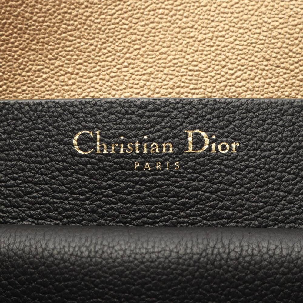 Dior Open Bar Handbag Leather Black - Picture 4 of 8